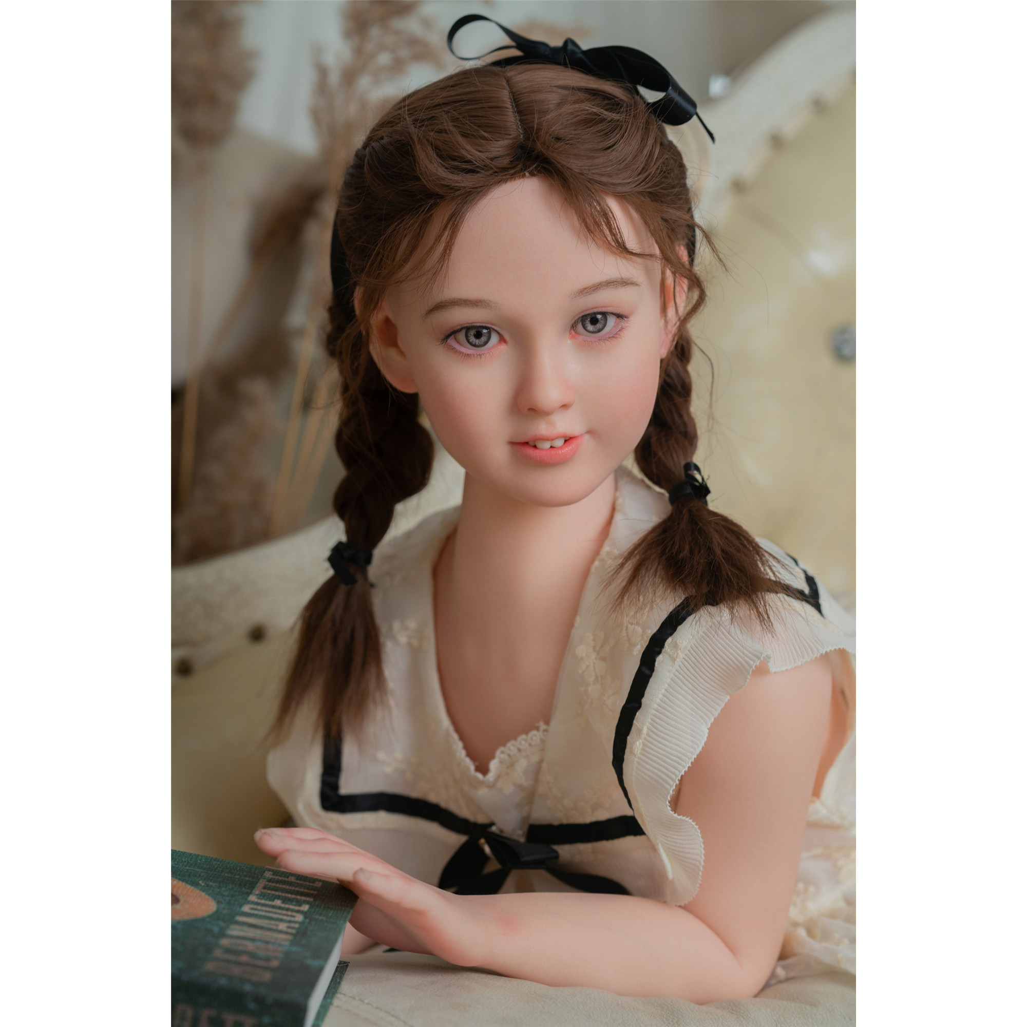 Zelex 120cm Gb34 1 Head Flat Chest Realistic Doll Full Body Silicone